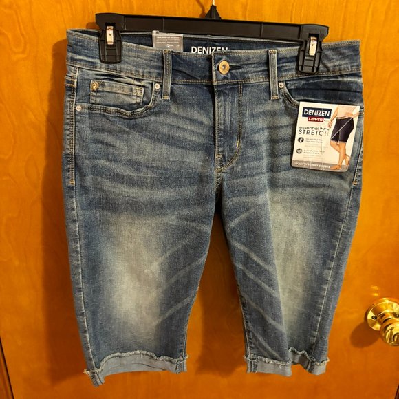 Denizen From‎ Levi's Modern Skinny Stretchy Shorts 8/9 - Picture 2 of 12